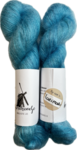 Kid mohair hand geverfd kleur &quot;Larimar&quot;