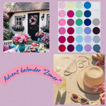 Adventskalender 2026 kleuren type "Zomer"