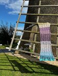 Advent brei patroon "Wiekenhart shawl"  