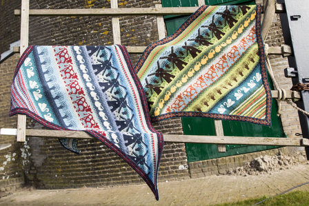 Koperdraadje Kinderdijkshawls