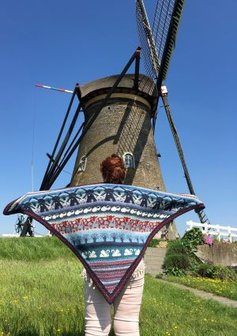 Breipakket Kinderdijk Shawl 