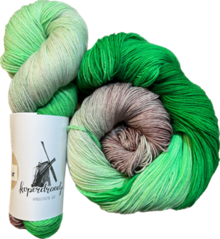 Koperdraadje merino sok kleur "aarmunt"