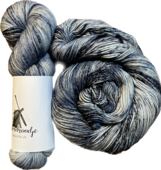 Koperdraadje merino sok kleur "spijkerbroek"
