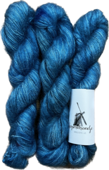 Koperdraadje kid mohair "Blauwer"