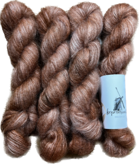 Koperdraadje kid mohair "Tuna"