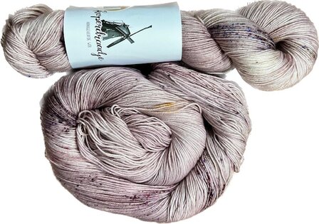 Koperdraadje merino sok "Bosbes"