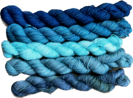 Koperdraadje merino sok set 5