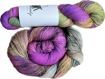 Koperdraadje merino sok "Kaasjeskruid"