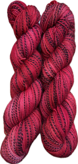 Koperdraadje zebra sok kleur &quot;Rood&quot;