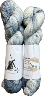 Koperdraadje merino sok &quot;Zeelucht&quot;