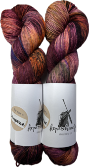 Koperdraadje merino sok Kampvuur