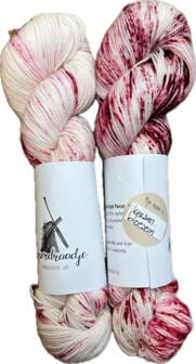 Koperdraadje merino sok Kersenbloesem