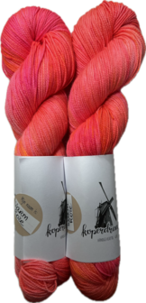 Koperdraadje merino sok Warm roze