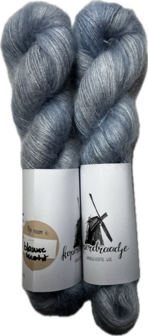 Koperdraadje kid mohair  Blauwe lucht