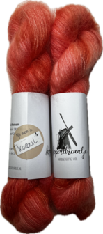 Koperdraadje kid mohair Koraal