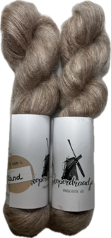 Koperdraadje kid mohair Zand