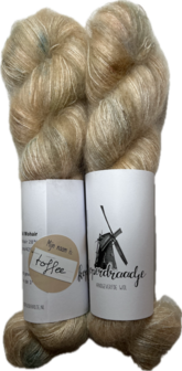 Koperdraadje kid mohair Toffee