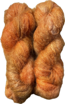 Koperdraadje fluff 706 oranjeroest
