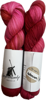 Koperdraadje merino sok HT kleur &quot;Adenium&quot;