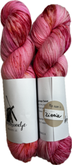 Koperdraadje merino sok HT kleur &quot;Zinnia&quot;