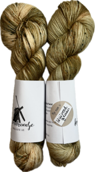 Koperdraadje merino sok HT kleur &quot;Wuivend graan&quot;