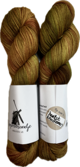 Koperdraadje merino sok HT kleur &quot;Herfstbladeren&quot;