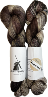 Koperdraadje merino sok HT kleur &quot;Hortensia&quot;