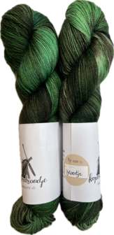 Koperdraadje merino sok HT kleur &quot;Groentje&quot;