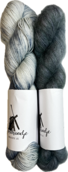 Makkie wol pakket Merino sok/kid mohair, inclusief patroon (NL)