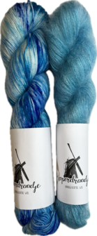 Makkie wol pakket Merino sok/kid mohair, inclusief patroon (NL)