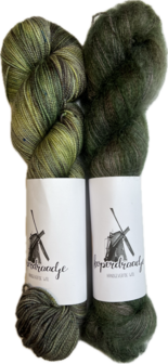 Makkie wol pakket Merino sok/kid mohair, inclusief patroon (NL)