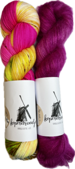 Makkie wol pakket Merino sok/kid mohair, inclusief patroon (NL)