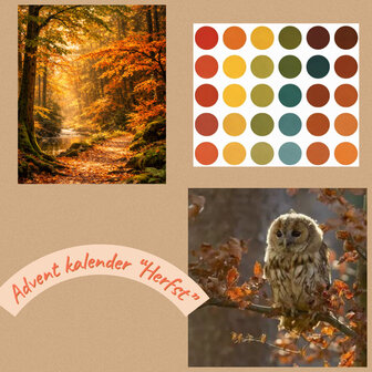 Advent kalender "Herfst"