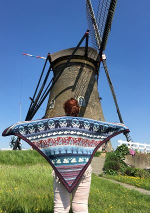 Breipakket Kinderdijk Shawl 