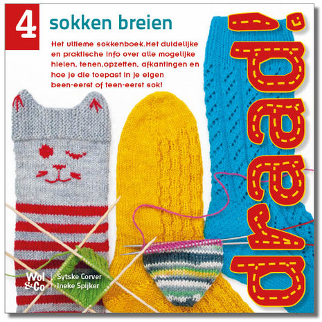 Draad! 4 sokken breien