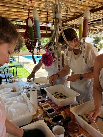 Spanje reis 2026 Wol verven, breien en genieten onder de Spaanse zon.