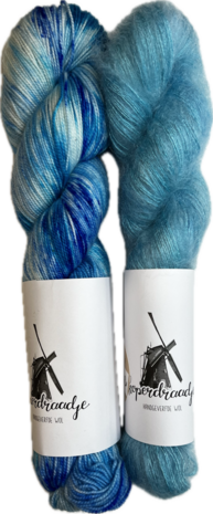 Makkie wol pakket Merino sok/kid mohair, inclusief patroon (NL)