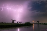 Onweer, wol aaien, de ark van Noach, bloemetjes en bijtjes.