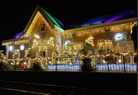 Kerst, lichtjes in Arkel, breiwerkjes klaar, kammen in de was