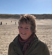 zon, zee strand, haken, iets met een knoop, Oostkapelle, thuis