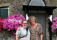 verse wol, visite van ver, mooie opdracht, verrassing!,kleinkids, varen in de boezem