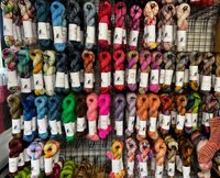 KIP dag, heel veel wol verven, MKAL, Mooi patroon, Punky, eng beest