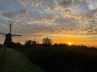 weekendje weg, breiwerken, rondom de molen