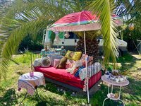 Foutje, breien, Spanje, Lente