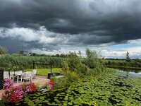 laatste verfklussen, opruimen, 