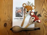 Haakpakket samba hertje "Lovely deer" inclusief sambabal_