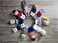 Haakpatronen Knuffelpopjes - e-book