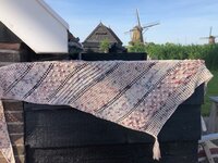 Haakpatroon 'In je nopjes shawl' 