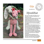 Zijmaakthet Boekje breipatroon Gijs