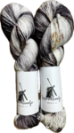 Koperdraadje merino sok High Twist kleur "Winterbloemen"